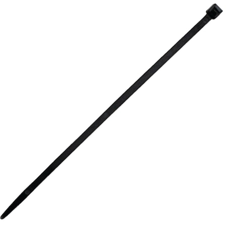 Advanced Cable Ties Cable Tie, 11 in L, 3.06 in Max Bundle Dia., Black, Nylon, 50 lb Strength, 500 PK AL-11-50 0-D